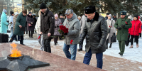 В Лениногорске состоялся митинг в честь Дня Героев Отечества - Лениногорский район