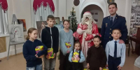 Дед Мороз порадовал детей - Лениногорский район
